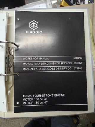 Manual de Taller Piaggio Vespa 150 4T