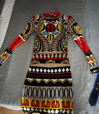 Vestido Estampado Talla S