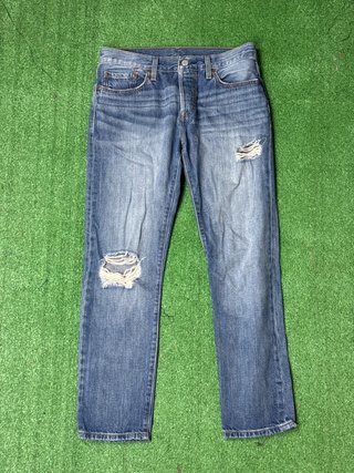 Levis 501 Blue Denim Jeans W40 L92 Like New