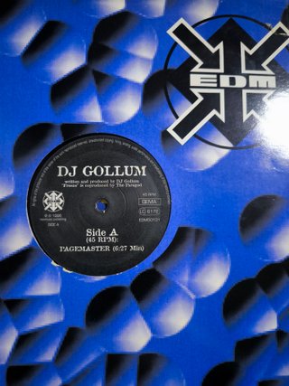 Vinilo DJ Gollum - Pagemaster