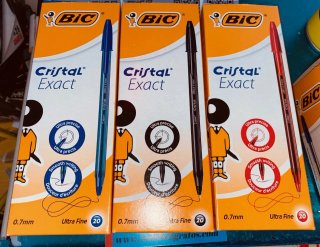 60 Penne Bic Exact - 3 scatole complete.nuove