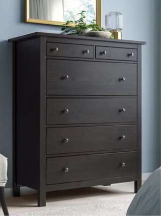 Cómoda Hemnes Ikea Oscura