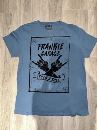 Camiseta Frankie Garage Rock'n'Roll Azul