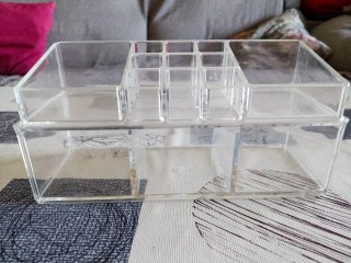 Organizador de Maquillaje Transparente