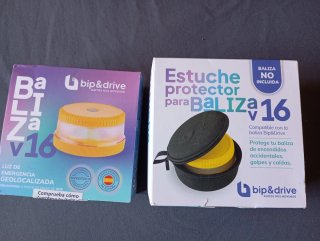 Baliza V16 Geolocalizada con Estuche