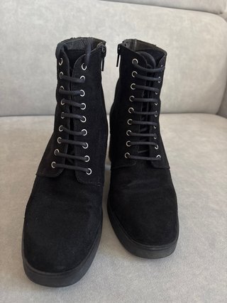 Botines Militares Ante Negro Stepwise Talla 38