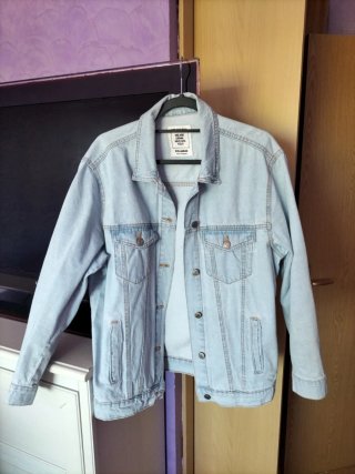 Chaqueta Vaquera Pull&Bear Azul Talla M