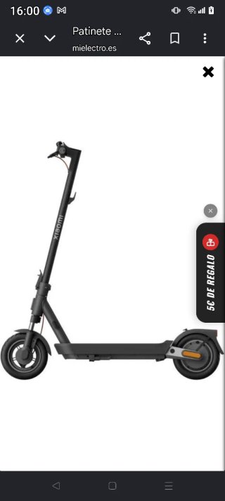 Patinete Eléctrico Xiaomi Scooter 4 Pro
