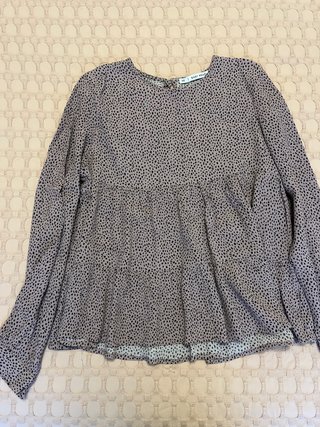 Blusa Easy Wear Animal Print Rosa y Negra