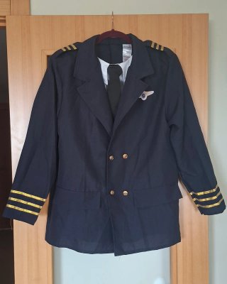Disfraz de Piloto Talla M