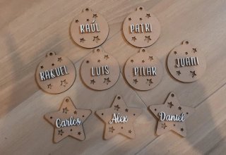 Bolas de navidad personalizadas