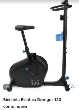 Bicicleta Estática Domyos 120