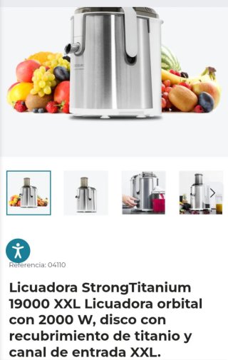 Licuadora Cecotec StrongTitanium 19000 XXL
