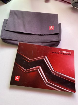 Manual de Empleo Citroën C5 con Funda