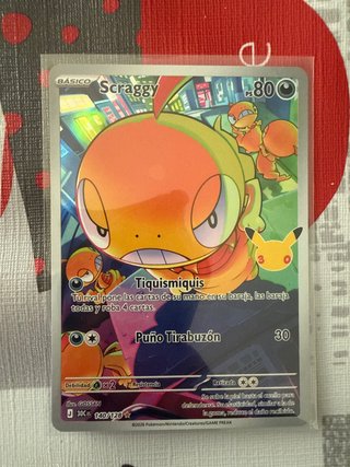 Carta Pokémon Scraggy