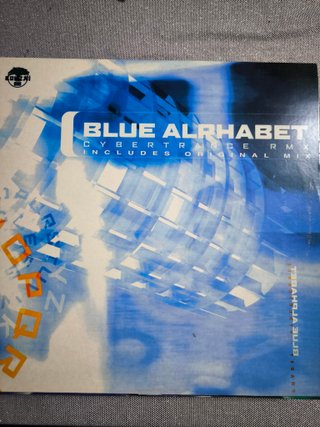 Vinilo Blue Alphabet - Cybertrance RMX
