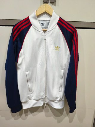 Chándal Adidas Blanco y Azul
