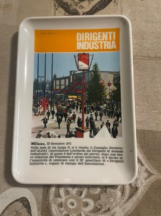 Portacenere Vintage Dirigenti Industria