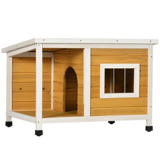 Caseta Madera Abete Exterior para Perros