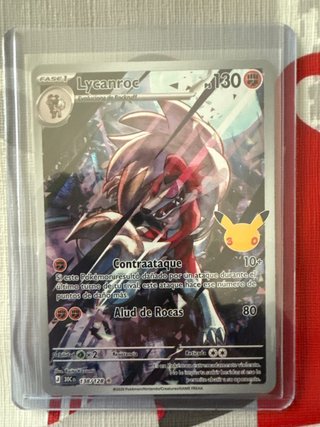 Carta Pokémon Lycanroc 138/128