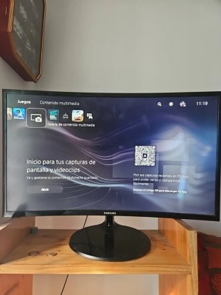 Monitor Samsung 27 Curvo CF390 Full HD