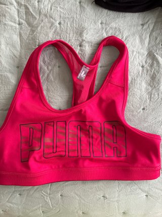 Top deportivo Puma rosa Talla M