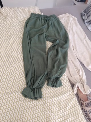 2 Pantalones de tela
