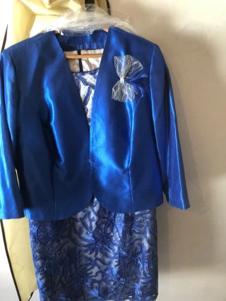 Conjunto de Fiesta Azul Eléctrico