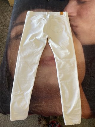 Pantalón vaquero blanco