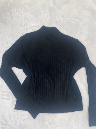 Jersey Negro de Punto