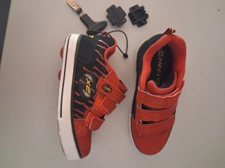 Zapatillas con ruedas Heelys X2 y con luces