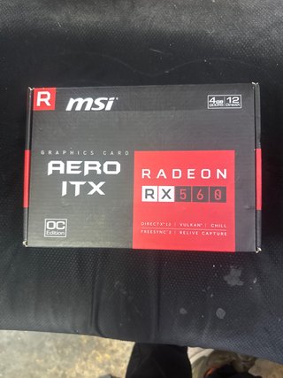 Scheda Grafica MSI Radeon RX 560 4GB