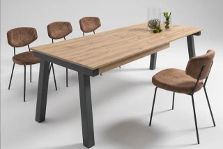 MESA de comedor extensible 2922 | 140–180 × 90 cm