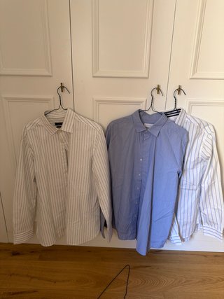 Lote de 3 Camisas de Algodón