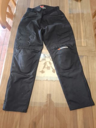 Pantalones de moto Duhan negros