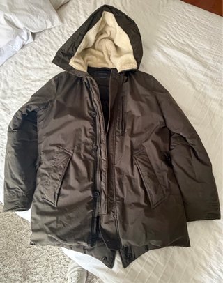 Chaqueta Zara Verde Oliva