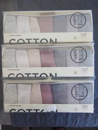Pack 21 Tangas Women'secret Algodón XL