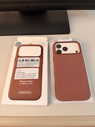 Funda de tejido para iPhone 17/18 Pro Max