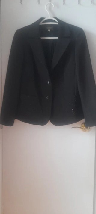 Chaqueta Americana Negra Talla 42