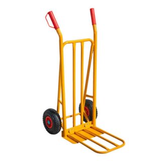 Carretilla de Almacén Plegable con Pala Ancha