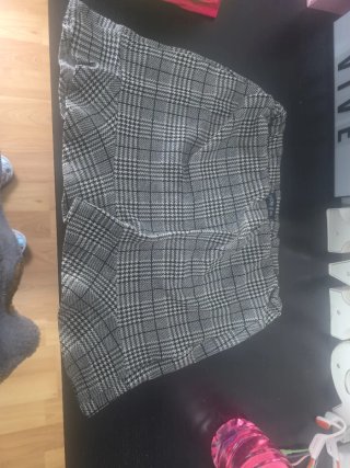Falda de cuadros talla L