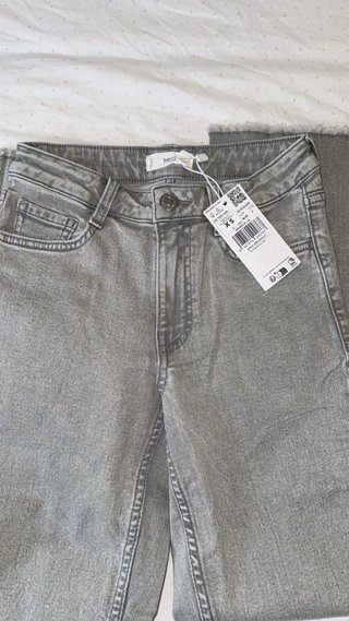 Vaqueros Mango Gris Talla XS