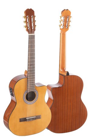 Guitarra Clásica Electrificada Rocio