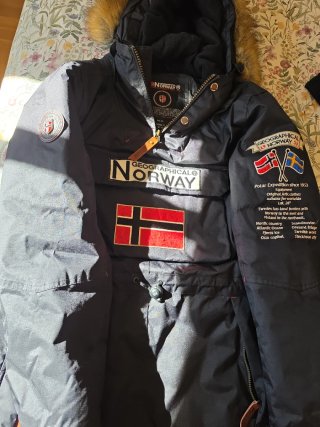 Chaqueta Geographical Norway Azul Talla L