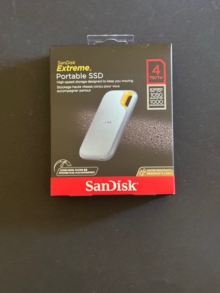 SSD portatile SanDisk Extreme 4TB