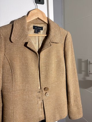 Blazer Zara Beige Talla 40