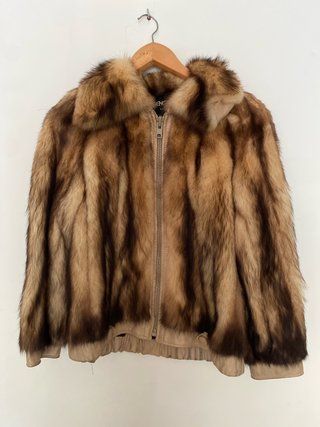 Chaqueta de piel real