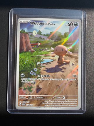 Carta Pokémon Wooper de Paldea 102