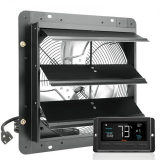 ventilador de scarico con serranda, con te para el