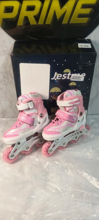 Patines en línea Jestme Rosa con luces.B77